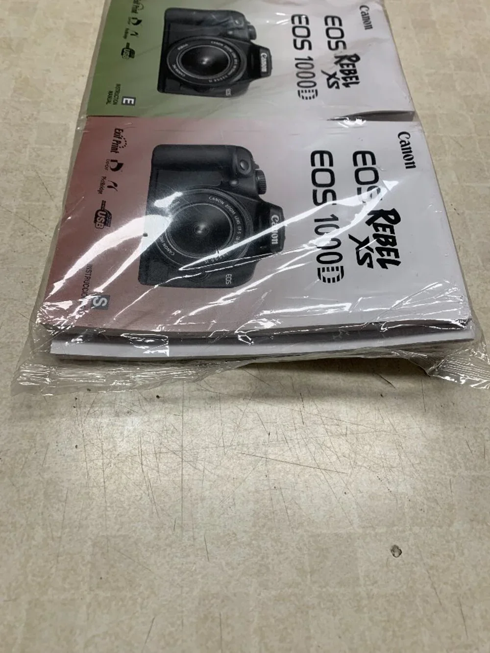 Canon EOS Rebel XS 1000D Digital Camera User Instruction Guide Manuals Sealed